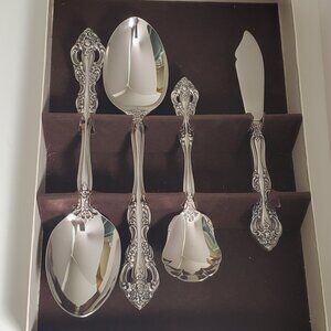 Vintage Oneida Michelangelo Stainless Steel Serving Set – Unused in Original Box